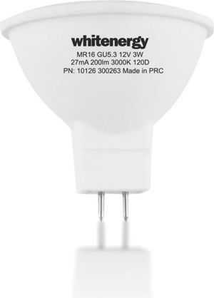 Whitenergy żarówka LED GU5.3, 6 x SMD 2835, 3W, mleczne, MR16 (10366) 3