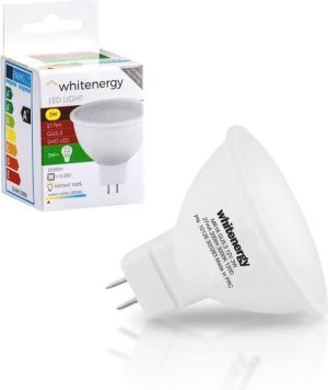 Whitenergy żarówka LED GU5.3, 6 x SMD 2835, 3W, mleczne, MR16 (10366) 6