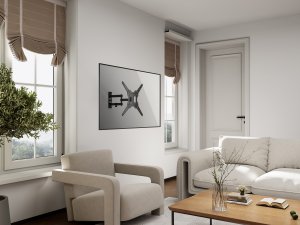 Equip 650413 uchwyt do telewizorów 139,7 cm (55") Czarny 11