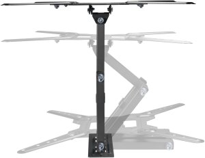 Equip 650413 uchwyt do telewizorów 139,7 cm (55") Czarny 3