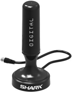 Antena aktywna ze wzmacniaczem DIGITAL DVBT DVBT2 HEVC z magnesem SHA301CAR Shark 1