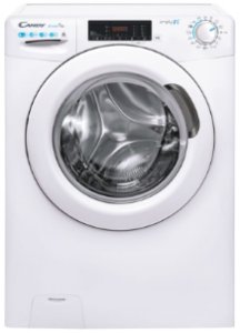Candy Washing Machine with Dryer | CSOW 4855TWE/1-S | Energy efficiency class C/E | Front loading | Washing capacity 8 kg | 1400 RPM | Depth 53 cm | Width 60 cm | Display | Digit | Drying system | Drying capacity 5 kg | Steam function | White 1