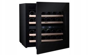 Chłodziarka do wina Berg BRGSW24 Winiarka czarna do zabudowy 24 butelki 2