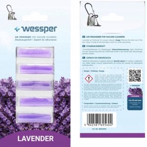 Wkład zapachowy Wessper do odkurzacza zapach lawenda /5szt. 5