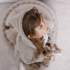 Zaffiro - Kurteczka Meri 100% wełna - Baranek 110/116 Beige U 14