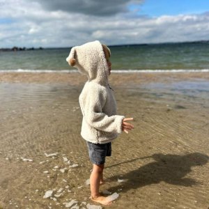 Zaffiro - Kurteczka Meri 100% wełna - Baranek 110/116 Beige U 3