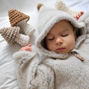 Zaffiro - Kurteczka Meri 100% wełna - Baranek 110/116 Beige U 7