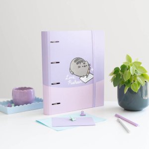 Pusheen - Segregator A4 z kolekcji Moments (4 ringi, gumka) 4