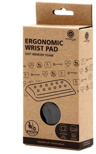Podkładka Powerton Podkładka pod nadgarstek, Ergoline Dark Edition, szara, piana 3