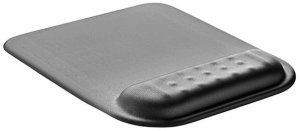 Podk�adka pod mysz i nadgarstek, Powerton Ergoline Dark Edition, ergonomiczna, szara, piana, Powerton 2