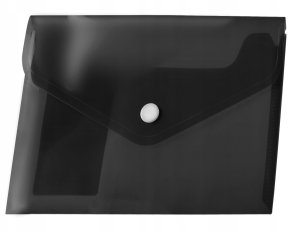 Koperta PP na zatrzask A5 czarna BT610-V p12, cena za 1szt 1
