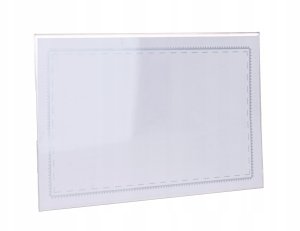 Identyfikator z klipsem i agrafką 90x56mm (10/2000) 2