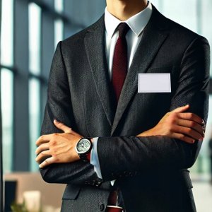 Identyfikator z klipsem i agrafką 90x56mm (10/2000) 5