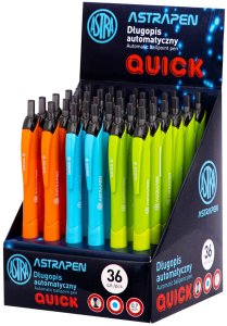 Długopis automatyczny z gumowym uchwytem ASTRAPEN Quick - 1 szt 7