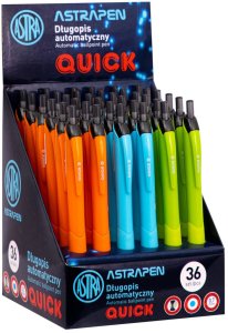 Długopis automatyczny z gumowym uchwytem ASTRAPEN Quick - 1 szt 8