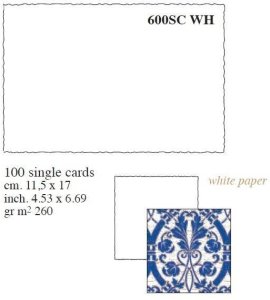 Box 100 Kartek 11,5x17cm 600SC WH 1