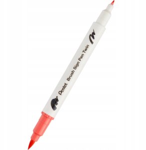 Pentel Pisaki pędzelkowe Brush Sign Pen Twin SESW3 2