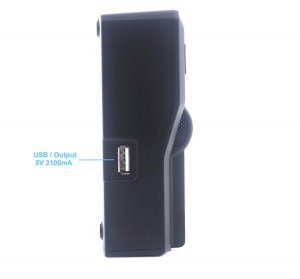 Baxxtar Pro Ladegerät LCD Dual für LP-E6 2