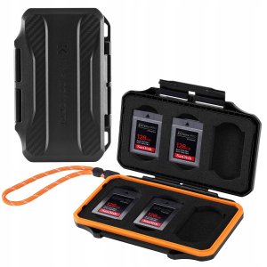 Futerał Hard Case Etui Pudełko Na Karty Pamięci 6x Xqd / Cf Cfexpress Typu B / Kf31.108 3