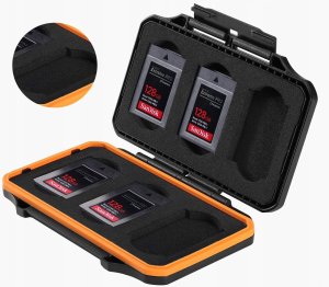Futerał Hard Case Etui Pudełko Na Karty Pamięci 6x Xqd / Cf Cfexpress Typu B / Kf31.108 5