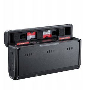 Ładowarka do aparatu Telesin Ładowarka Usb Type-c Na 3x Akumulator Bateria Do Sony Np-bx1 Npbx1 Telesin / Cmr-002 3