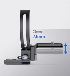 Uchwyt Statyw Statywowy Obrót Pion Poziom Arca Swiss 1/4 3/8 Obiektyw 75mm / Ca05 8