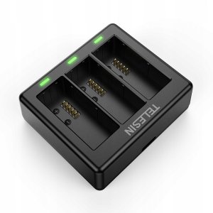 Ładowarka Usb Na Trzy 3x Bateria Akumulator Do Gopro Hero 13 Black Telesin / S0-bcg-13-tgp / S0-bcg-12-tgp 4