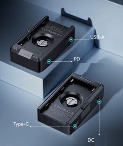 Zasilacz Ulanzi Płytka Zasilająca Na Usb-c Dc Pd Usb-a Do Sony Np F750 F770 F960 F970 1/4"" / Pa03 9