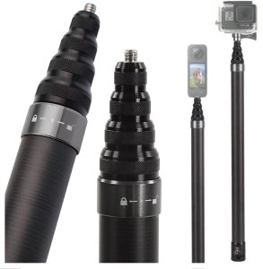 Teleskopowy kijek Selfie Stick Alogy do GoPro/DJI/Insta - 45-310cm - 3 metry 14