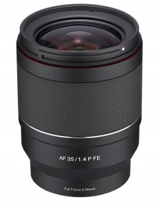 Samyang AF 35mm f/1.4 P FE lens for Sony 1