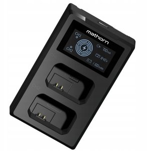 Ładowarka dwukanałowa Mathorn MBC-D120 USB-C do Sony NP-FW50 1