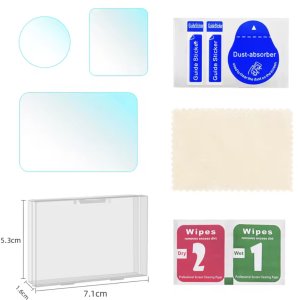 SZKŁO HARTOWANE NA OBIEKTYW I EKRAN DO DJI OSMO ACTION 5 PRO - 3 SZT. 15