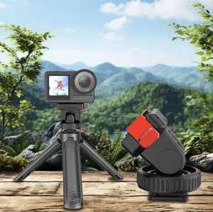 UCHWYT ADAPTER DO SZYBKIEGO MONTAŻU DO KAMERY 1/4 CALA REGULOWANY DJI OSMO ACTION 5 PRO / 4 / 3 / 2 3
