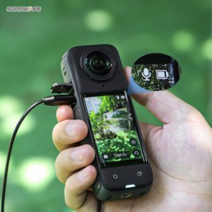 MIKROFON KRAWATOWY Z KLIPSEM USB C DO DJI OSMO POCKET 3 / DJI OSMO ACTION 5 4 3 2 2