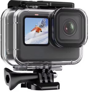 OBUDOWA ETUI CASE WODOODPORNY DIVING WATERPROOF CASE FOR GOPRO HERO 9/10/11/12/13 - OBUDOWA DO NURKOWANIA 1
