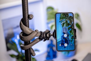 NEWELL NL4267 Zestaw Lampa LED RGB-W Rangha z dyfuzorem i statywem 8