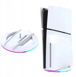 Podstawka Pionowa Podstawka IPEGA Stojak oświetleniem RGB do Sony PlayStation PS5 Slim Pro 12