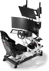 Oplite OPLITE Feststellbare Lenkrollen für R8 Cockpit         black retail 4