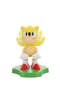 Exquisite Gaming Stojak na słuchawki Sonic the hedgehog Super Sonic Cable Guys (11 cm) 1