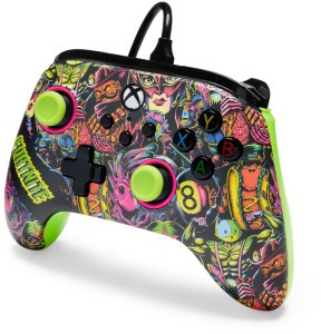 PowerA XS Pad przewodowy Advantage Fortnite Glow 7