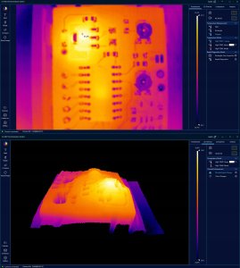 KAMERA TERMOWIZYJNA PCBA ANALIZA LUTOWNICZA DIAGNOSTYKA ELEKTRONIKI PC APP 14