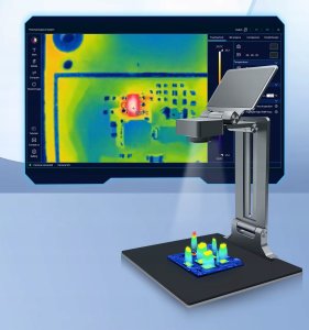KAMERA TERMOWIZYJNA PCBA ANALIZA LUTOWNICZA DIAGNOSTYKA ELEKTRONIKI PC APP 5