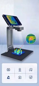KAMERA TERMOWIZYJNA PCBA ANALIZA LUTOWNICZA DIAGNOSTYKA ELEKTRONIKI PC APP 6