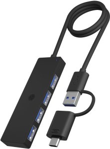 ICY BOX IB-HUB1437-CPD 4-Port USB 3.2 Gen 2 Hub 1