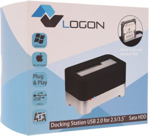 Stacja/replikator LOGON DOCKING STATION USB 2.0 FOR 4