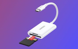 Czytnik kart USB-C 2w1 Ugreen CM265 (biały) 7