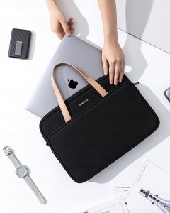 INNOSTYLE DAMSKA TORBA NA LAPTOPA 15,6 16 WODOODPORNA OMNIPROTECT PRO CZARNA 8