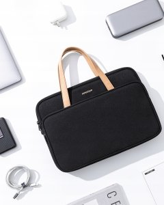 INNOSTYLE DAMSKA TORBA NA LAPTOPA 15,6 16 WODOODPORNA OMNIPROTECT PRO CZARNA 9