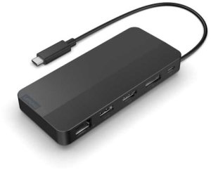 Lenovo Docking station 40B90000WW / USB-C-Reisedock Black 1