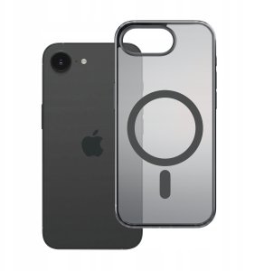3MK Etui Frosty MagCase Black do Apple iPhone 16E 3